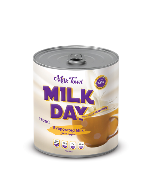 MILK DAY / Doğal Buharlaştırılmış Süt / 170 g.